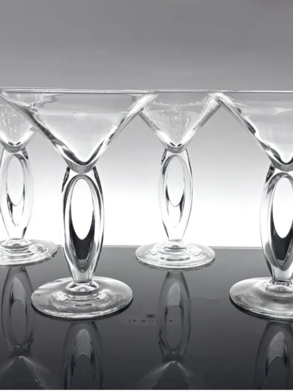 Vintage Libbey “Omega” Martini Glasses - Set of 4